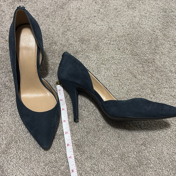 Micheal Kors - Blue Leather Heels. - Picture 3 of 6